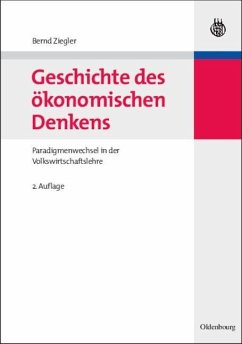 Geschichte des ökonomischen Denkens (eBook, PDF) - Ziegler, Bernd