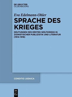 Sprache des Krieges (eBook, PDF) - Edelmann-Ohler, Eva