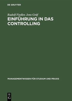 Einführung in das Controlling (eBook, PDF) - Fiedler, Rudolf; Gräf, Jens