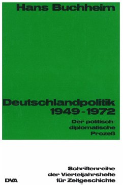 Cover Deutschlandpolitik 1949-1972 (eBook, PDF)