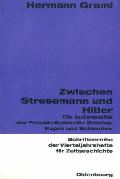 Cover Zwischen Stresemann und Hitler (eBook, PDF)