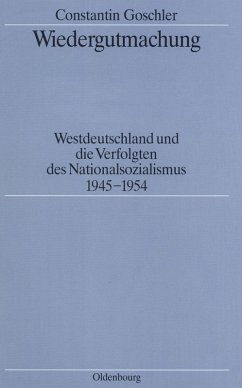 Wiedergutmachung (eBook, PDF) - Goschler, Constantin