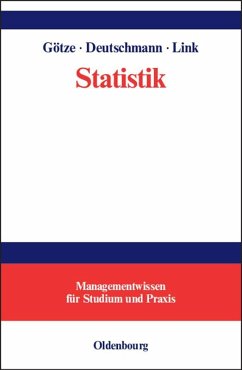 Statistik (eBook, PDF) - Götze, Wolfgang; Deutschmann, Christel; Link, Heike