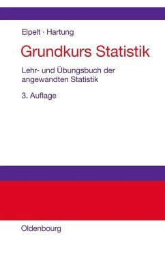 Grundkurs Statistik (eBook, PDF) - Elpelt, Bärbel; Hartung, Joachim
