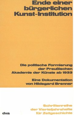 Cover Ende einer bürgerlichen Kunst-Institution (eBook, PDF)