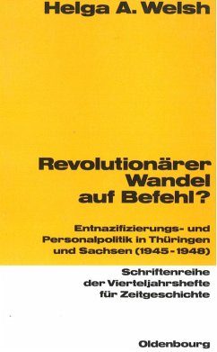 Revolutionärer Wandel auf Befehl? (eBook, PDF) - Welsh, Helga