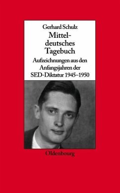 Mitteldeutsches Tagebuch (eBook, PDF) - Schulz, Gerhard