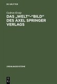 Das "Welt"-"Bild" des Axel Springer Verlags (eBook, PDF)