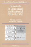 Demokratie in Deutschland und Frankreich 1918-1933/40 (eBook, PDF)