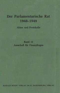 Cover Ausschuß für Finanzfragen (eBook, PDF)