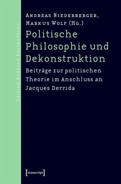 Cover Politische Philosophie und Dekonstruktion (eBook, PDF)