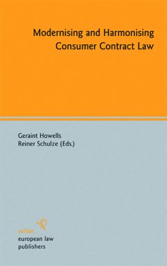 Cover Modernising and Harmonising Consumer Contract Law (eBook, PDF)