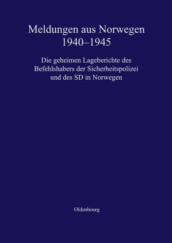 Meldungen aus Norwegen 1940-1945 (eBook, PDF)