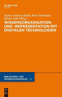 Wissensorganisation und -repräsentation mit digitalen Technologien (eBook, PDF)