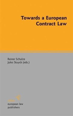 Cover Towards a European Contract Law (eBook, PDF)