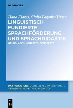 Linguistisch fundierte Sprachförderung und Sprachdidaktik (eBook, PDF)