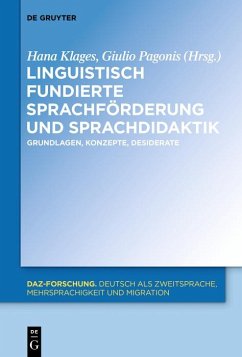 Cover Linguistisch fundierte Sprachförderung und Sprachdidaktik (eBook, ePUB)
