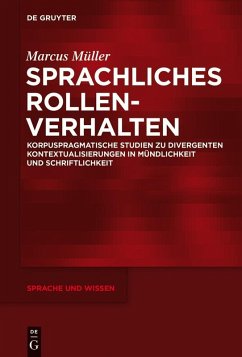 Sprachliches Rollenverhalten (eBook, ePUB) - Müller, Marcus