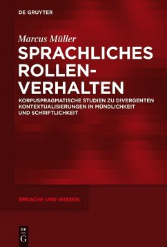 Sprachliches Rollenverhalten (eBook, PDF) - Müller, Marcus