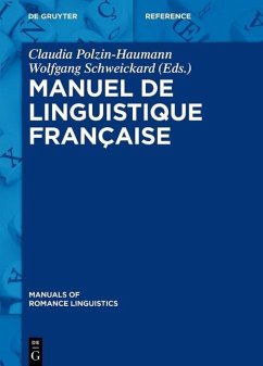 Manuel de linguistique française (eBook, PDF)