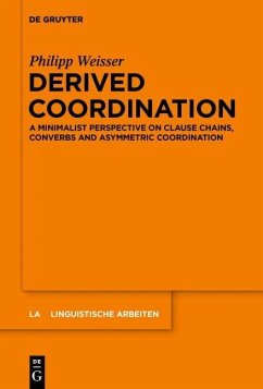 Derived Coordination (eBook, PDF) - Weisser, Philipp