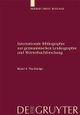 Internationale Bibliographie zur germanistischen Lexikographie und Wörterbuchforschung (eBook, ePUB)