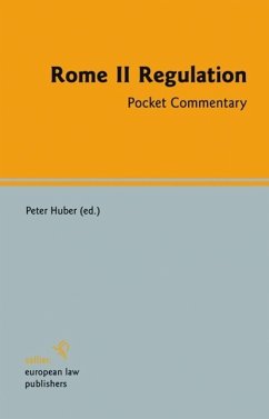 Cover Rome II Regulation (eBook, PDF)