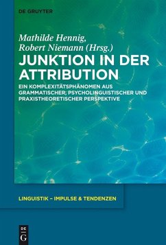 Junktion in der Attribution (eBook, PDF)