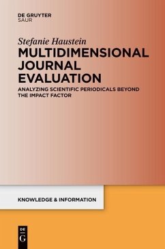 Multidimensional Journal Evaluation (eBook, PDF) - Haustein, Stefanie