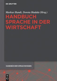 Handbuch Sprache in der Wirtschaft (eBook, ePUB)