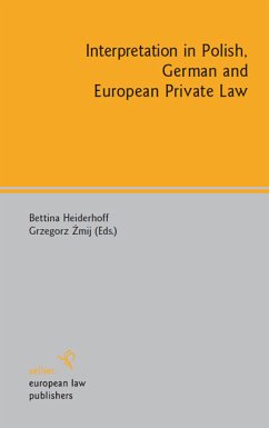 Cover Interpretation in Polish, German and European Private Law (eBook, PDF)