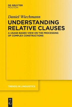 Understanding Relative Clauses (eBook, PDF) - Wiechmann, Daniel