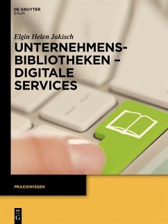 Cover Unternehmensbibliotheken - Digitale Services (eBook, ePUB)