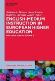 English-Medium Instruction in European Higher Education (eBook, PDF)