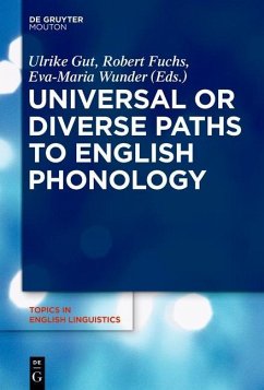 Universal or Diverse Paths to English Phonology (eBook, ePUB)