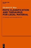 Moys Classification and Thesaurus for Legal Materials (eBook, PDF)