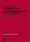 Cognitive Lexicography (eBook, PDF)