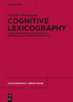 Cognitive Lexicography (eBook, ePUB) - Ostermann, Carolin