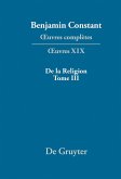 De la Religion, considérée dans sa source, ses formes et ses développements, Tome III (eBook, PDF)