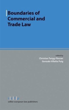 Cover Boundaries of Commercial and Trade Law (eBook, PDF)
