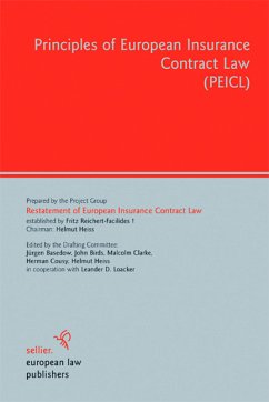 Cover Principles of European Insurance Contract Law (eBook, PDF)