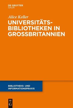 Cover Universitätsbibliotheken in Großbritannien (eBook, PDF)
