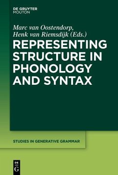 Representing Structure in Phonology and Syntax (eBook, PDF)