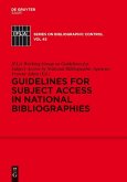 Guidelines for Subject Access in National Bibliographies (eBook, PDF)