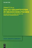 Das es-Gesamtsystem im Neuhochdeutschen (eBook, ePUB)