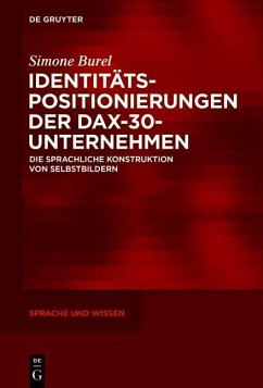 Identitätspositionierungen der DAX-30-Unternehmen (eBook, PDF) - Burel, Simone