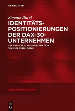 Cover Identitätspositionierungen der DAX-30-Unternehmen (eBook, ePUB)