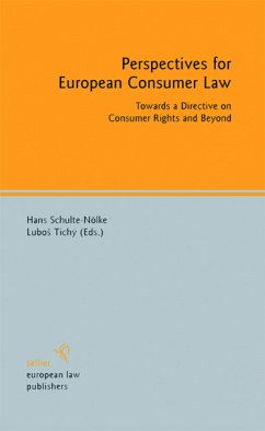 Cover Perspectives for European Consumer Law (eBook, PDF)