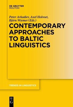 Contemporary Approaches to Baltic Linguistics (eBook, PDF)