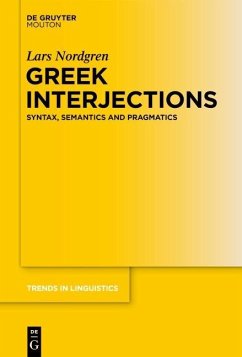 Greek Interjections (eBook, ePUB) - Nordgren, Lars